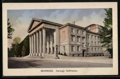 AK Meiningen, Herzogliches Hoftheater