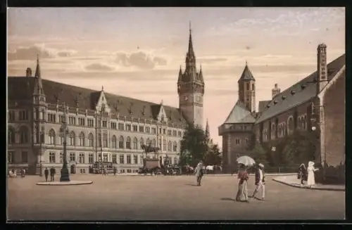 AK Braunschweig, Ruhfäutchenplatz, Neues Rathaus