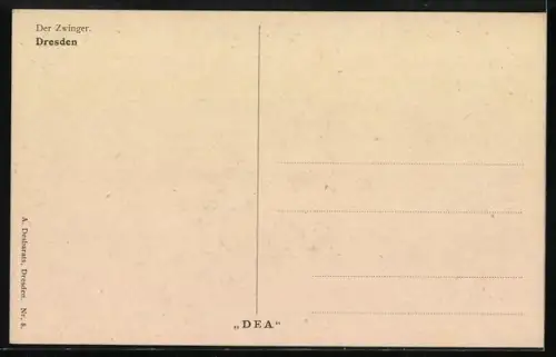 AK Dresden, Zwinger