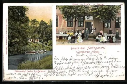 AK Fallingbostel / Lüneburger Heide, Hôtel zur Lieth, Böhmethal