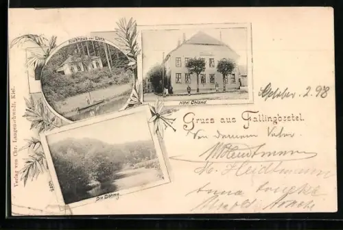 AK Fallingbostel, Hotel Ohland, Klubhaus zur Lieth, Böhmepartie