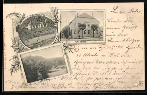 AK Fallingbostel, Hotel Ohland, Klubhaus zur Lieth