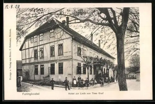 AK Fallingbostel, Hotel zur Lieth von Theo Graf