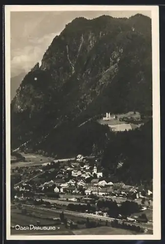 AK Ober Drauburg, Blick auf den Ort