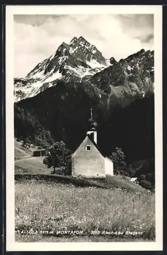 AK Gaschurn, Kapelle Maria Schnee, Vallüla im Montafon