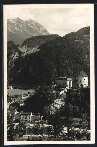 AK Kufstein, Festung mit Bergpanorama