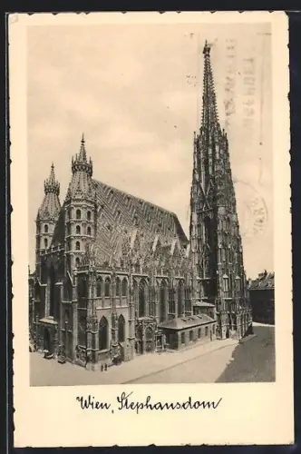 AK Wien, Partie am Stephansdom