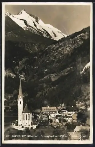 AK Heiligenblut, Kirche und Grossglockner