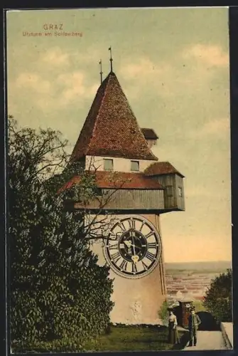 AK Graz, Uhrturm am Schlossberg