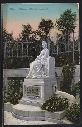 AK Wien, Kaiserin Elisabeth-Denkmal
