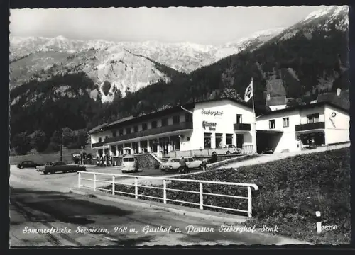 AK Seewiesen /Stmk., Gasthof und Pension Seerberghof, Inh. A. Pölzl