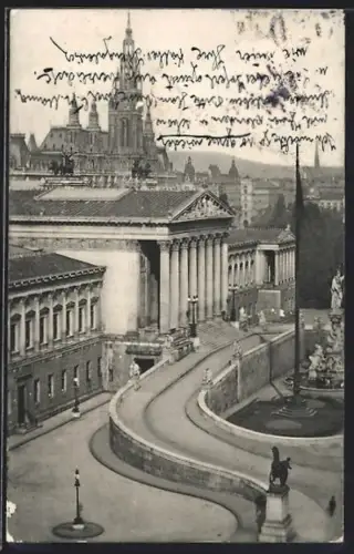 AK Wien, Parlament, Haupttreppe