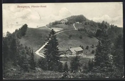 AK Bregenz, Pfänder-Hotel