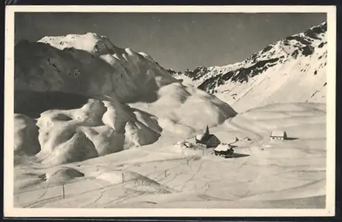 AK St. Christof auf dem Arlberg, Hospiz im Winter