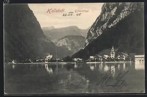 AK Hallstatt, Echernthal, Seeufer