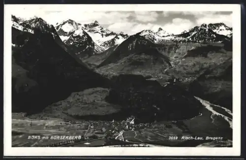 AK Bürs, Panorama mit Bürserberg