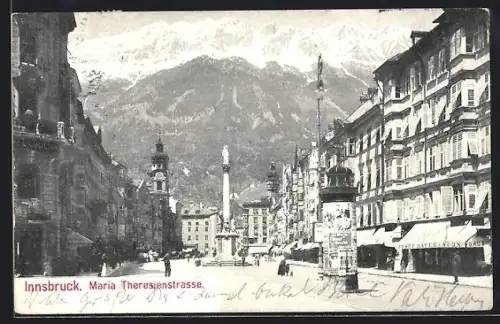 AK Innsbruck, Maria-Theresien-Strasse
