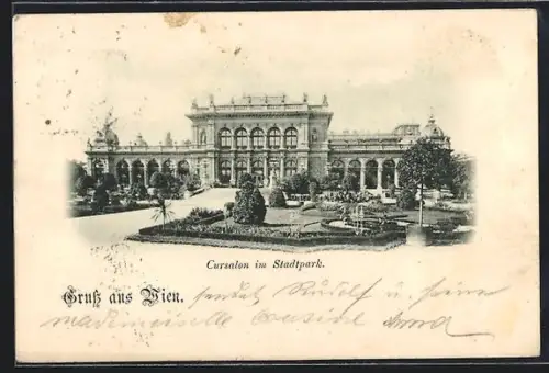 AK Wien, Cursalon im Stadtpark