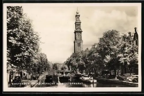 AK Amsterdam, Prinsengracht bij Westermarkt