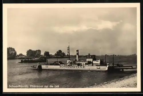 AK Schoonhoven, Veerpont op de Lek