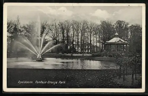 AK Apeldoorn, Fontein Oranje Park