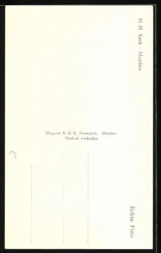 AK Muiden, N. H. Kerk