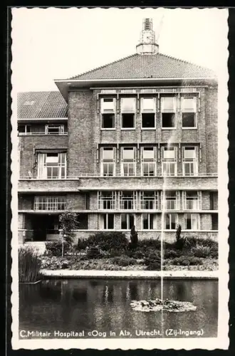 AK Utrecht /Zij-Ingang, C. Millitair Hospitaal Oog in Al