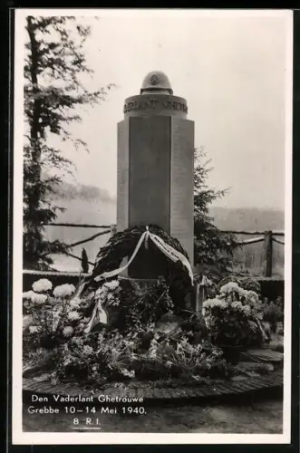 AK Rhenen, Den Vaderlant Ghetrouwe 1940