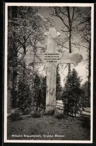 AK Rhenen, Grebbe, Militaire Begraafplaats