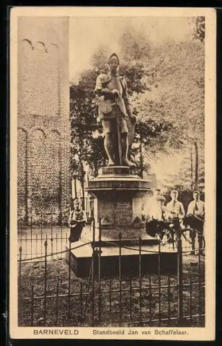 AK Barneveld, Standbeeld Jan van Schaffelaar