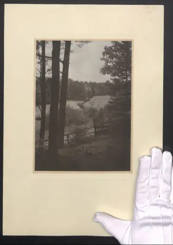 Fotografie Albin Müller, Hamburg, Ansicht Hamburg, An der Bille, 1921