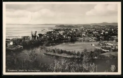 AK Trondheim, Utsikt fra Dyrborgveien