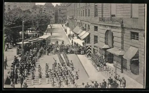 AK Strasbourg, La garde montante