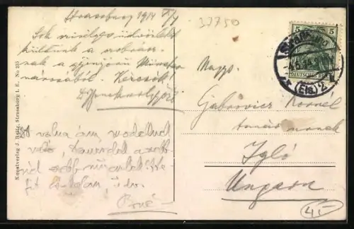 AK Strassburg, Thomaskirche