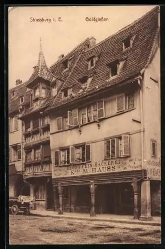 AK Strassburg i. E., Goldgiessen