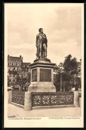 AK Strasbourg, Monument Kléber