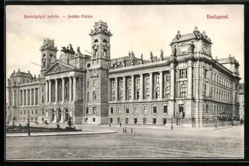 AK Budapest, Partie am Justiz Palais