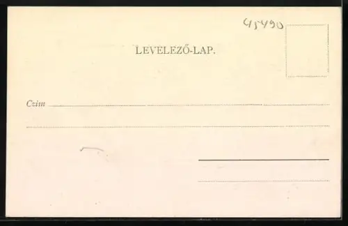 AK Budapest, Calvinplatz mit Strassenbahn