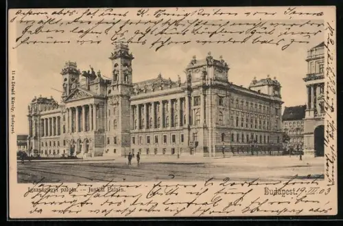 AK Budapest, Justizpalast