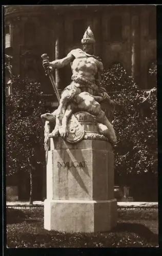 AK Budapest, Irredenta-Monument: West