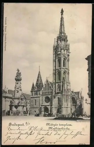 AK Budapest, Mathiaskirche