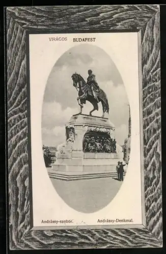 AK Budapest, Andrássy-Denkmal