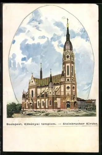 AK Budapest, Steinbrucher Kirche