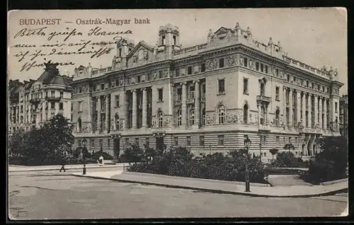 AK Budapest, Osztrák-Magyar bank