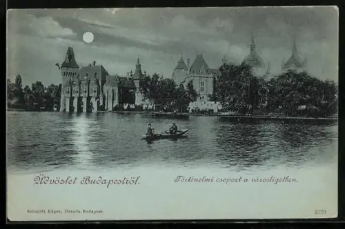 Mondschein-AK Budapest, Történelmi csoport a városligetben