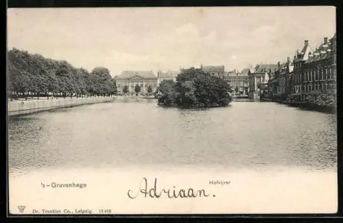 AK `s-Gravenhage, Hofvijver