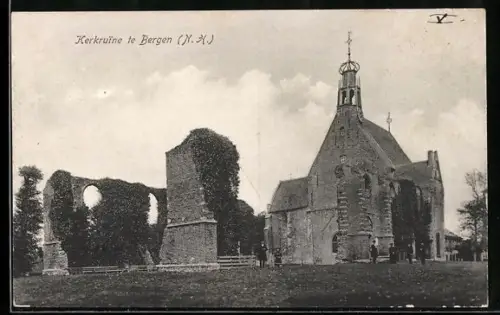 AK Bergen /N. H., Kerkruine