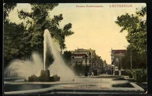 AK Amsterdam, Fontein Frederiksplein