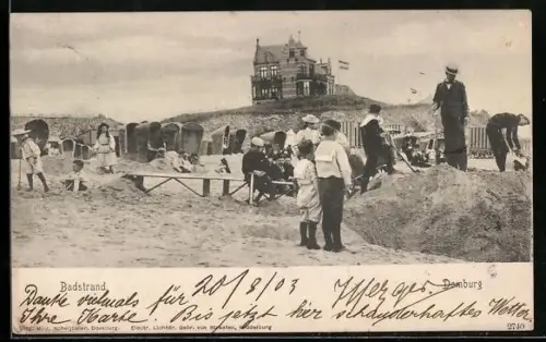 AK Domburg, Badstrand