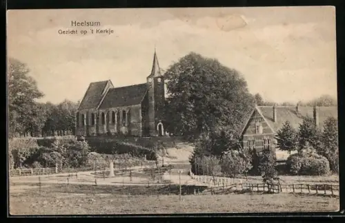 AK Heelsum, Gezicht op `t Kerkje